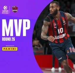 MVP de la Jornada 26º EuroLeague: Codi Miller-McIntyre, Baskonia Vitoria-Gasteiz