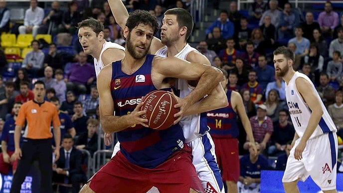 Partido poco vistoso para victoria de un Barcelona más líder (77-71)