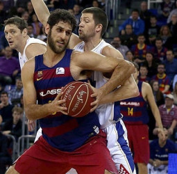 Partido poco vistoso para victoria de un Barcelona más líder (77-71)