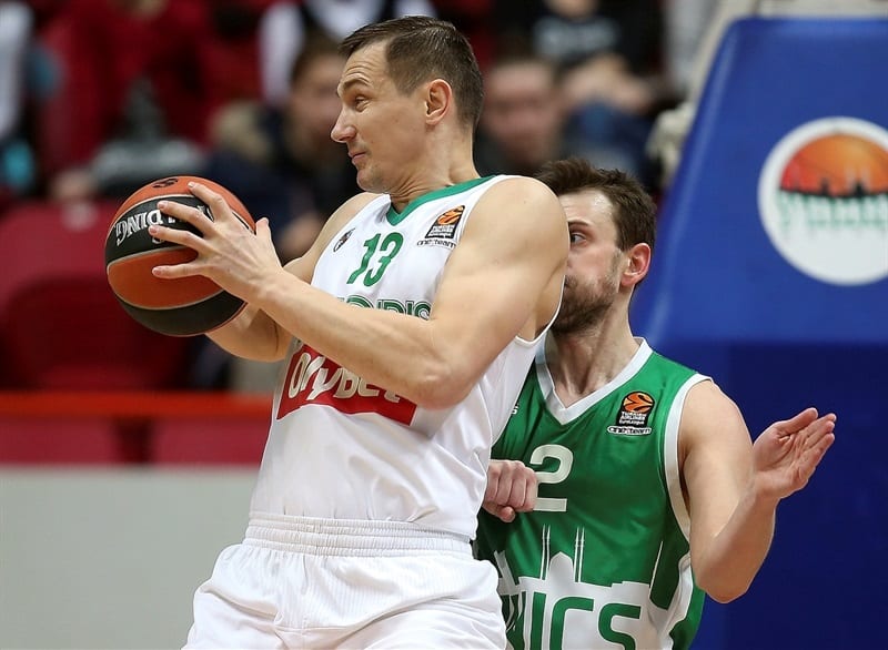 Paulius Jankunas, MVP de la jornada 26 de la Euroliga