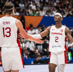 Canadá impone su dominio sobre Francia (95-65)