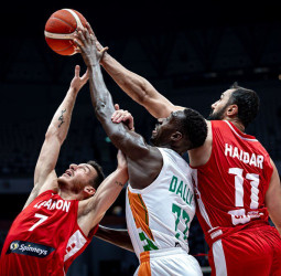 Saoud lidera la primera victoria de Líbano en el Mundial (94-84)