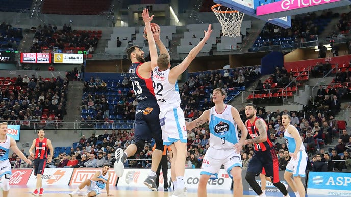 Victoria de mérito del Baskonia ante el Monbus Obradoiro (85-78)