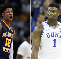 Los Pelicans escogerán a Zion Williamson y los Grizzlies a Ja Morant