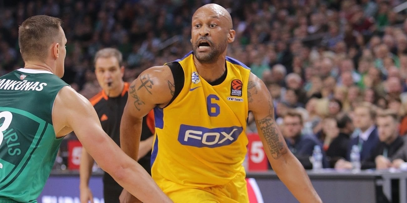 El Maccabi endereza el rumbo a costa del Zalgiris Kaunas (74-87)
