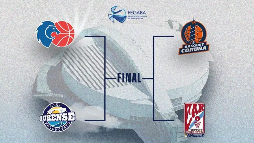 A Copa Galicia define as súas semifinais: Leyma-Obra e Breogán-Ourense, un torneo con sabor a derbi