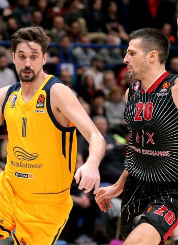 El Milán y el Khimki, con la victoria de los rusos (69-78), empatan sus caminos