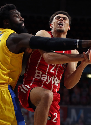 El Bayern se lleva un cara o cruz ante el Maccabi (72-70)