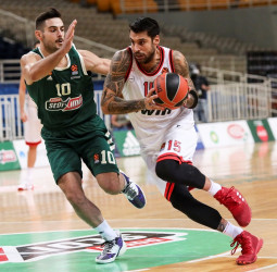 Olympiacos marca diferencias ante el Panathinaikos (71-78)