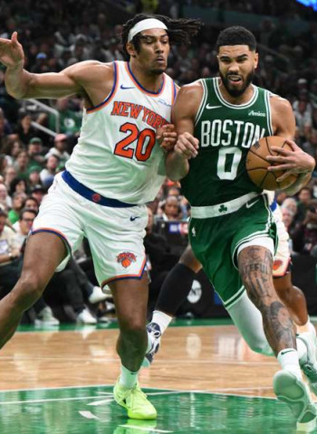 Los Celtics, con 29 triples, acribillan a los Knicks, 109-132