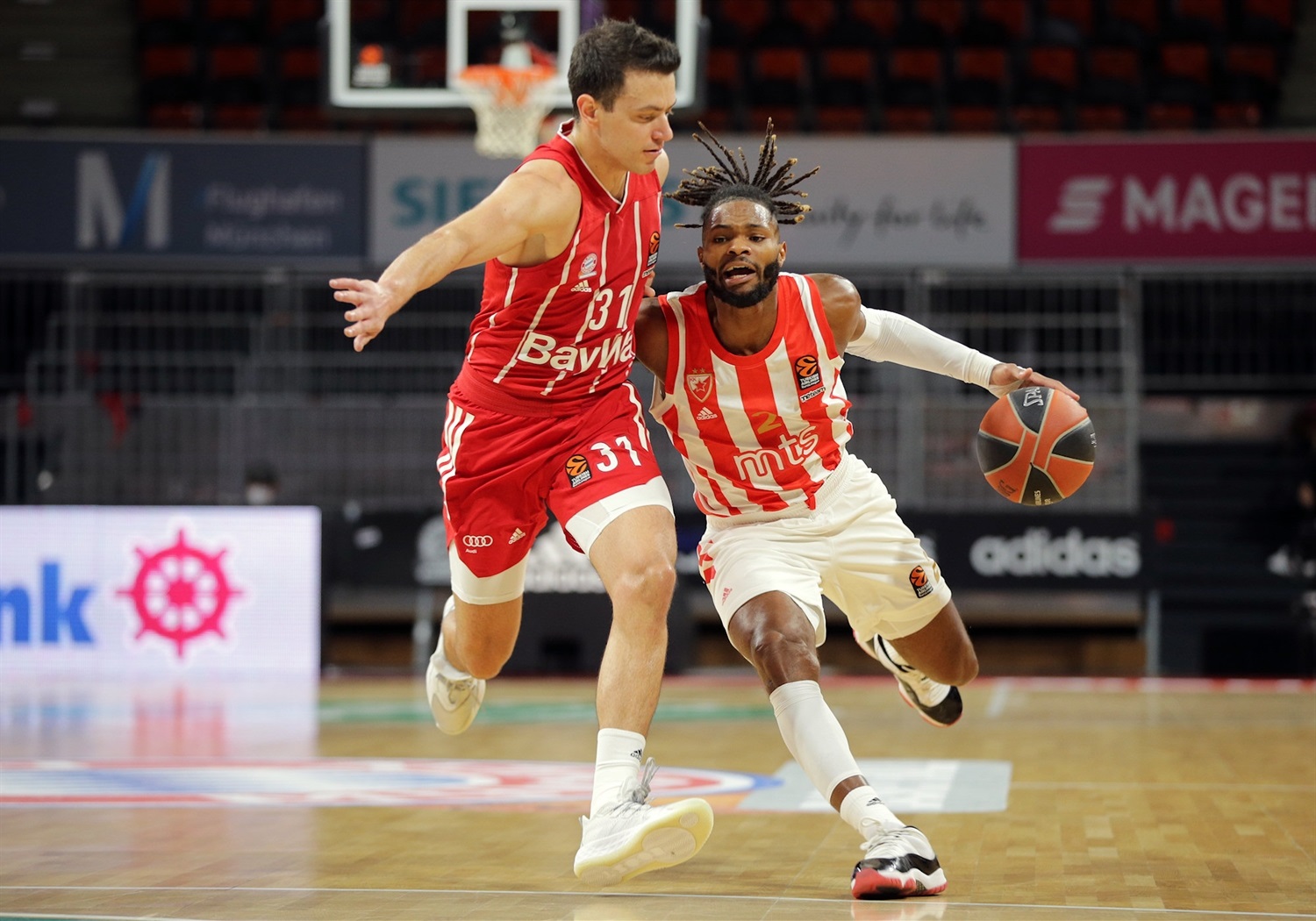 Previa Jornada 27 EuroLeague: Estrella Roja vs Bayern Munich