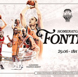 Valencia Basket se despide de la Fonteta con un homenaje de leyenda