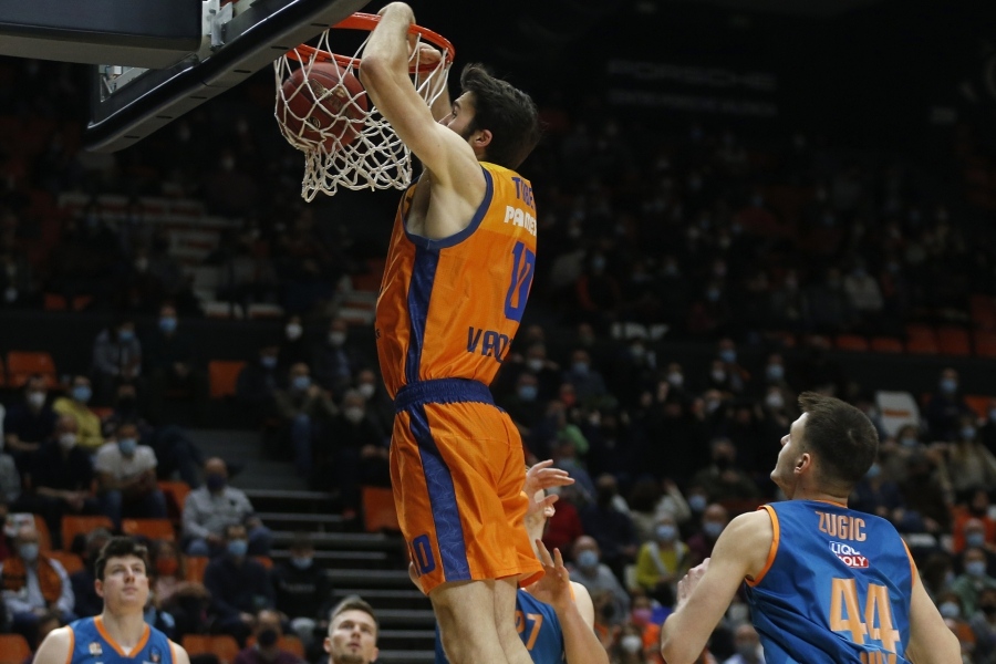 Valencia Basket sella la segunda plaza ante ratiopharm Ulm (103-71)