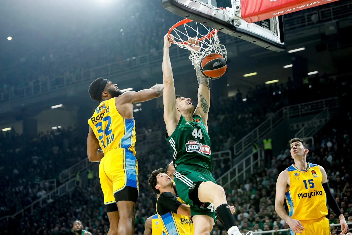 El Panathinaikos empata la serie al ritmo de Sloukas, 95-79 [1-1]