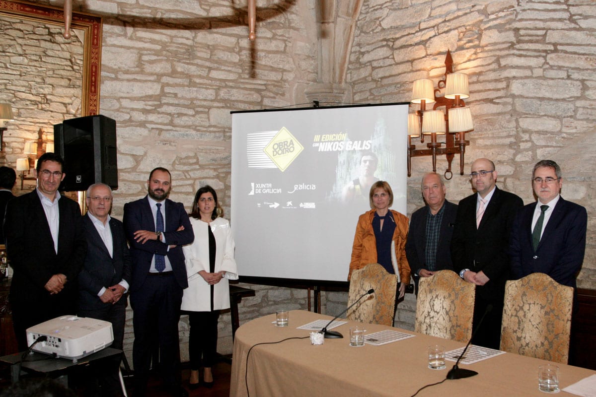 Se presenta ‘El Camino acaba en Obradoiro’, con Nikos Galis