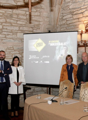Se presenta ‘El Camino acaba en Obradoiro’, con Nikos Galis