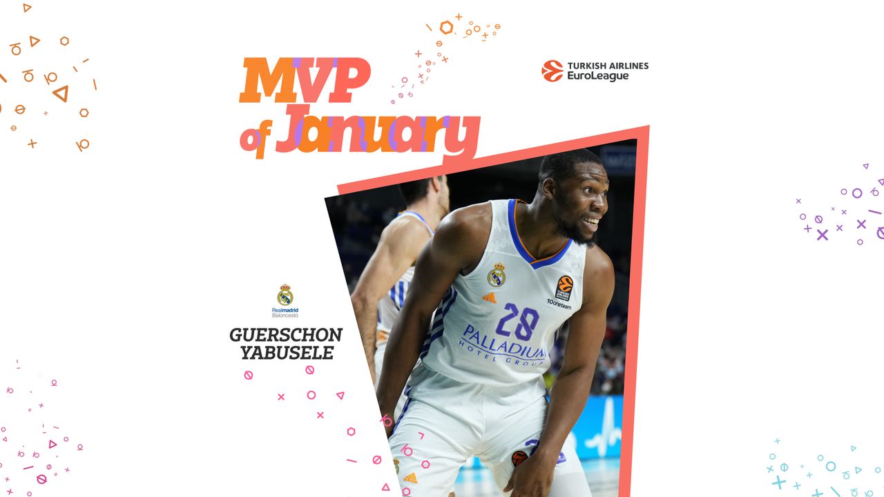 Guerschon Yabusele, MVP del mes de Enero en la EuroLeague