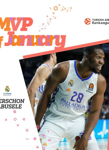 Guerschon Yabusele, MVP del mes de Enero en la EuroLeague