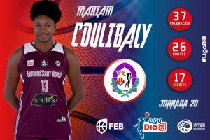 Girona y Avenida siguen dominando la zona alta mientras Sant Adriá sale del pozo gracias a la MVP Coulibaly