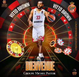 Vitto Brown, nuevo jugador del AS Mónaco