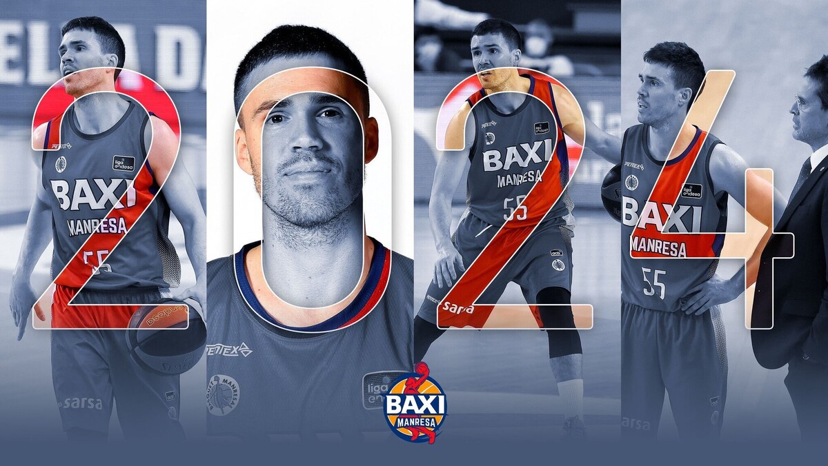 Dani Pérez amplía su contrato con el BAXI Manresa hasta 2024