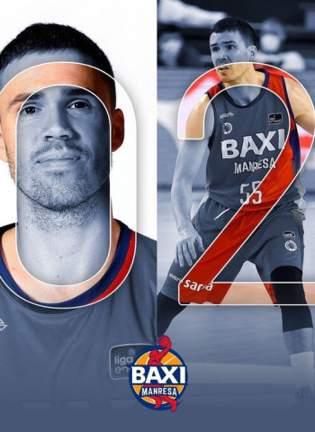 Dani Pérez amplía su contrato con el BAXI Manresa hasta 2024