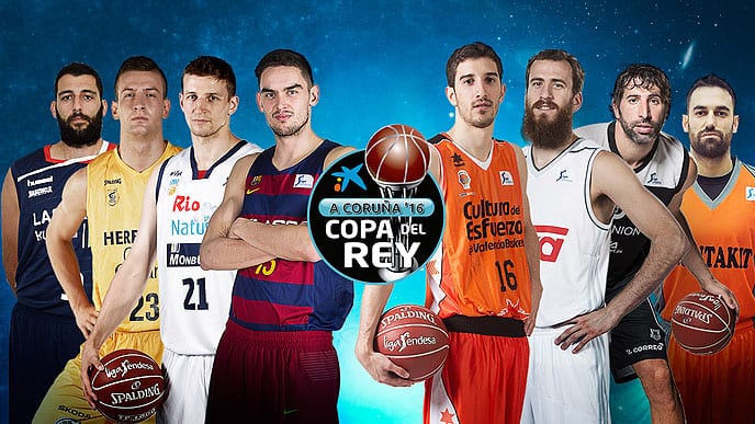 Ya tenemos los 8 de la Copa del Rey A Coruña 2016