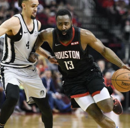 Harden se va hasta los 61 puntos para ganar a los Spurs, LeBron ya matemáticamente, no jugará este año los playoffs