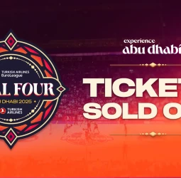 Se agotan las entradas para el público general de la Final Four de la EuroLiga 2025 en Abu Dabi