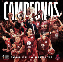 Casademont Zaragoza se proclama en casa Campeona de la Copa de la Reina (55-51)