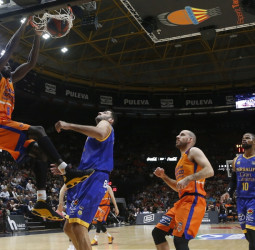 Derrota del Valencia Basket en la prórroga ante Herbalife Gran Canaria (86-88)