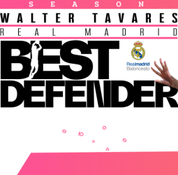 Walter Tavares, mejor defensor de la EuroLeague
