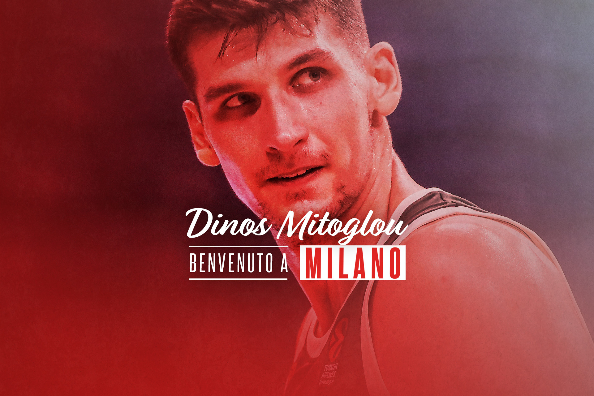 Dinos Mitoglou firma con el Armani Milán