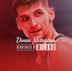 Dinos Mitoglou firma con el Armani Milán