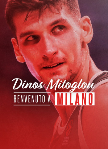 Dinos Mitoglou firma con el Armani Milán
