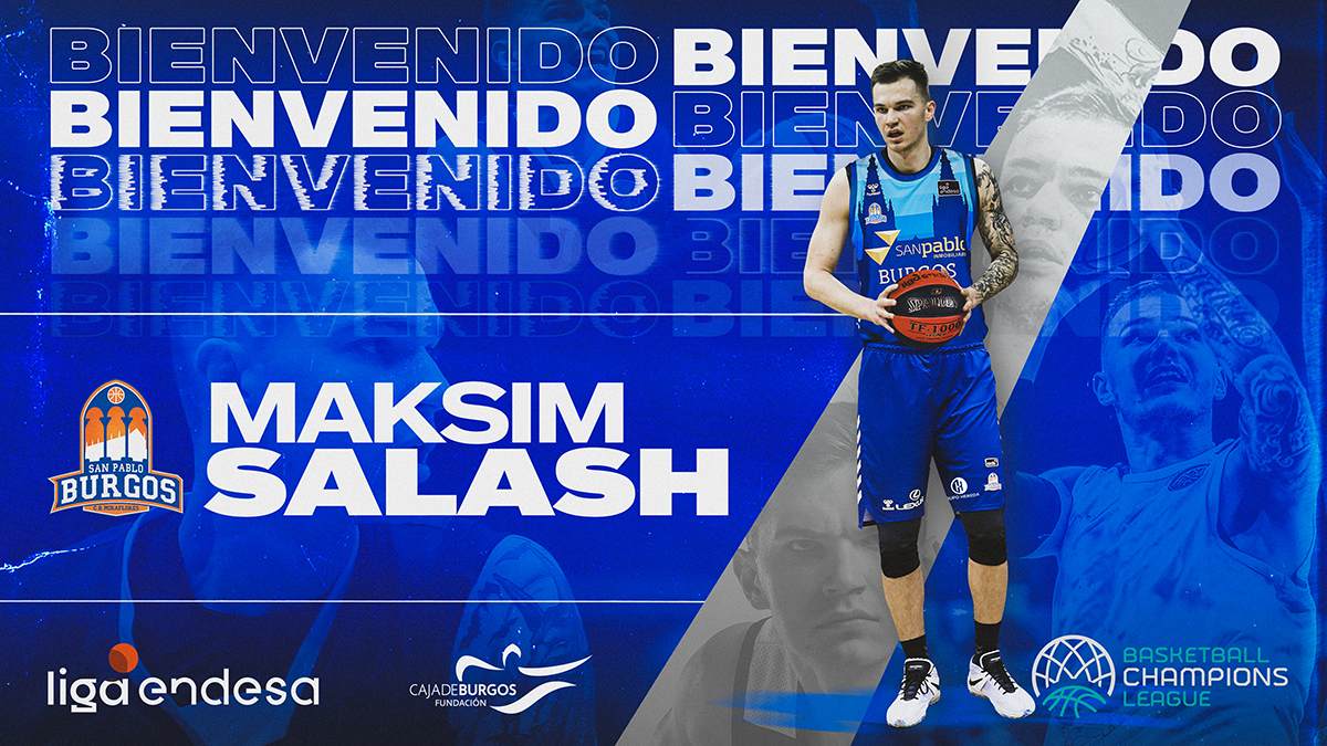 Maksim Salash refuerza al Hereda San Pablo Burgos