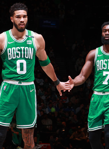 Jayson Tatum y Jaylen Brown, la temible pareja