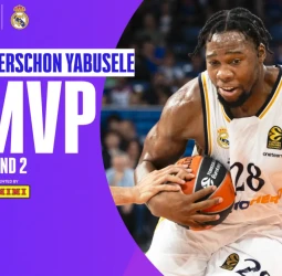 Guerschon Yabusele, jugador de la jornada 2 de la EuroLeague