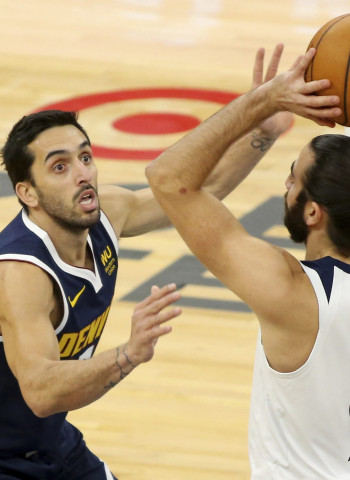 Primer "gran" partido de Campazzo en la NBA