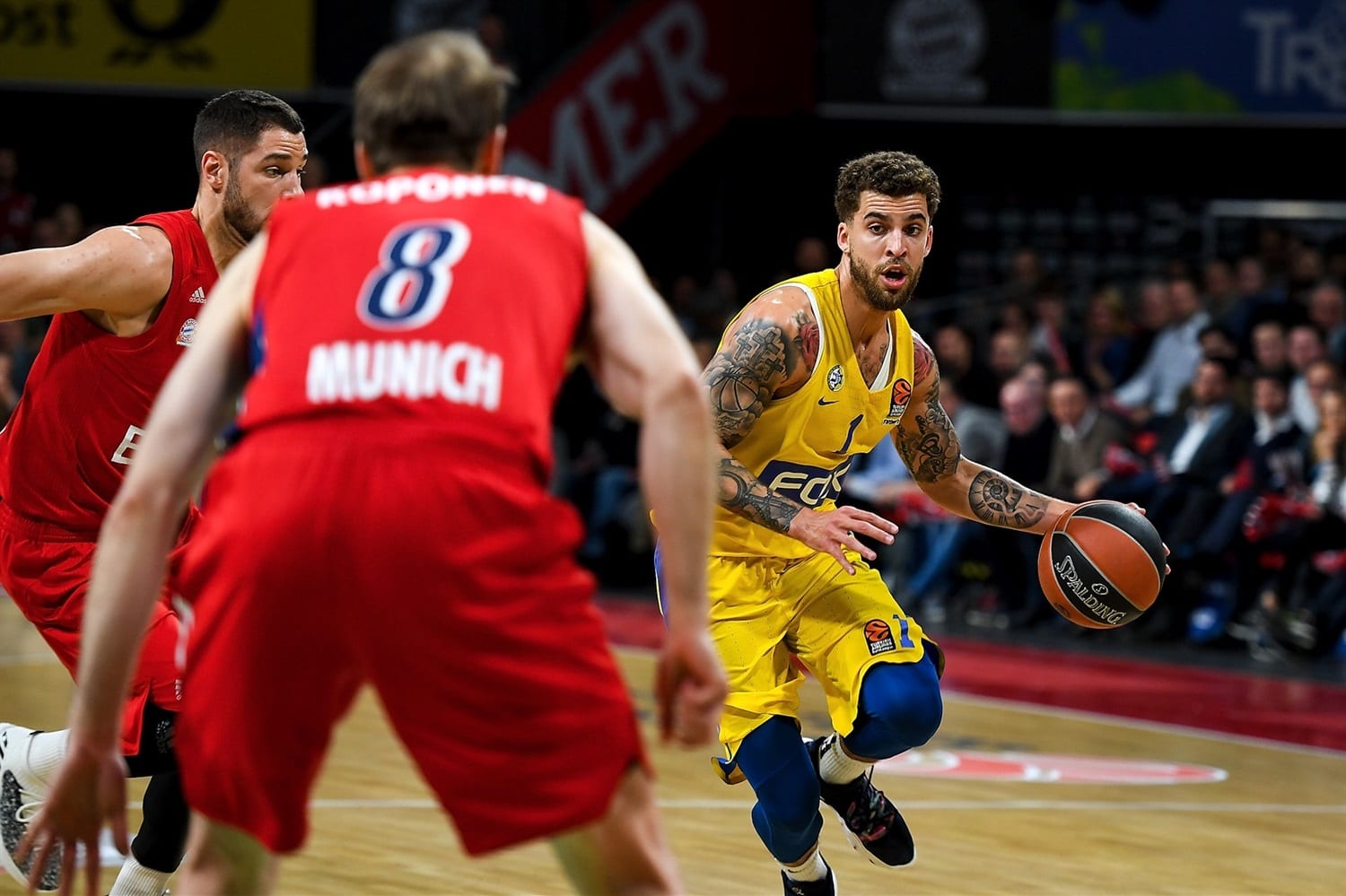 El tercer cuarto decanta el partido para el Maccabi (70-77)