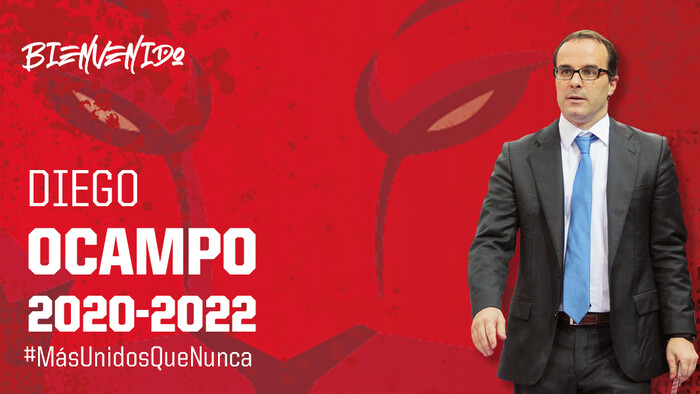 Diego Ocampo llega al banquillo del Casademont Zaragoza