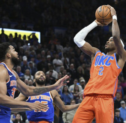 Los Thunder remontan ante los Knicks y encadenan su 14º victoria, 107-117