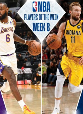 Domantas Sabonis y LeBron James, jugadores de la semana en la NBA