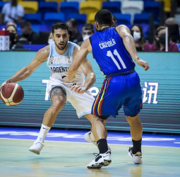 Argentina se luce contra Venezuela (76-53)