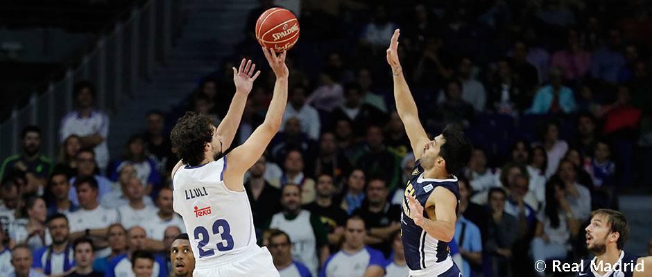El Real Madrid derrota a UCAM Murcia en un trepidante partido (93-86)