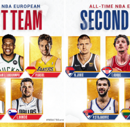 Parker, Doncic, Nowitzki, Antetokounmpo y Pau Gasol, el mejor quinteto europeo de la historia NBA