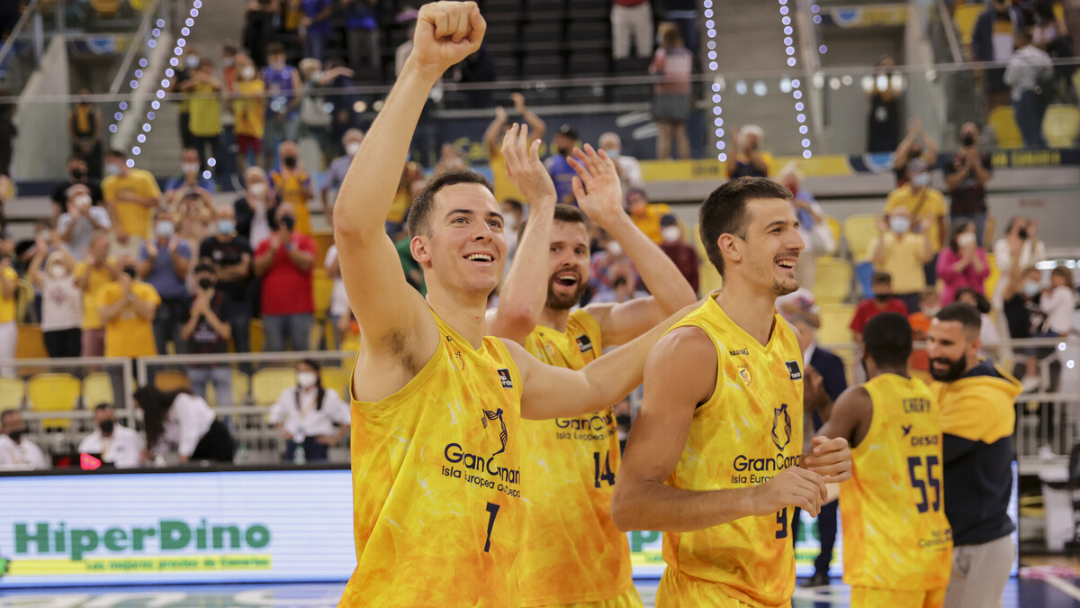 Victoria de oro para el Gran Canaria en un duelo de infarto (88-86)
