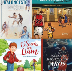 Libros de baloncesto para regalar en Navidad: NBA, ACB, jugadores vascos, cine y niños