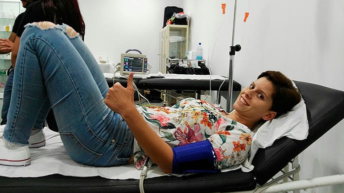 Patricia Cabrera seria duda para el concurso de triples