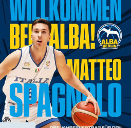 El ALBA Berlín anuncia el fichaje de Matteo Spagnolo